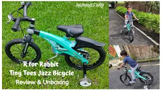 R for Rabbit Tiny Toes Jazz Bicycle Review & Unboxing | Kids Bicycle | Bicycle For 3 Year Old Kids