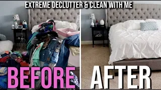 *COMPLETE DISASTER* CLEAN WITH ME 2019 | DECLUTTER & CLEANING MOTIVATION | MESSY ROOM TRANSFORMATION