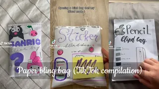 Blind bag paper 💓 (TikTok compilation)