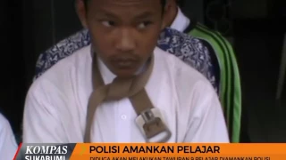 DIDUGA AKAN MELAKUKAN TAWURAN 9 PELAJAR DIAMANKAN POLISI