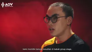 APL 2020 AOG Team Interview Quarter Final  - Garena AOV (Arena of Valor)