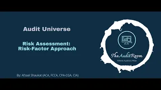 Developing an Audit Universe - Part 3: Conducting Risk Assessment (Risk Factor Approach)