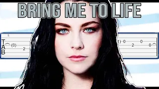 Evanescence - Bring Me To Life Guitar Tab Tutorial