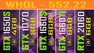 GTX 1650 SUPER vs GTX 1070 vs GTX 1660 SUPER vs GTX 1660Ti vs RTX 2060 || PC GAMES TEST ||