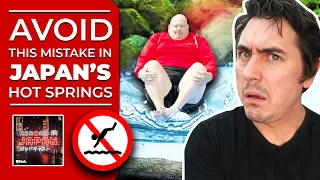 What NOT to do in a Japanese Hot Spring | @AbroadinJapan Podcast #56