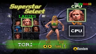 WWF No Mercy N64 All attiers, taunts, entrance and Finishers! part 4