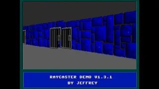 Commander X16 Wolf3D Ray-casting Demo