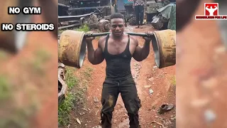 No GYM No Steroids - The Most Muscular Mechanic in the World