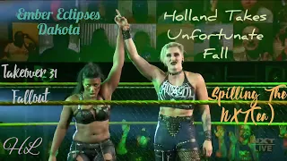 Ember Moon is back! Serious Injury Occurs Spilling The NXT(ea)