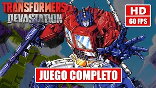 TRANSFORMERS DEVASTATION (2015) Juego Completo en ESPAÑOL l Transformers FULL GAME PS4 [1080p]