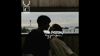 My person my heartbeat ♡my slow dance // Lyrics WhatsApp Status