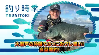 【フカセ釣り】全層棒ウキ釣法で長崎・大瀬戸のグレを狙う【釣り時季】