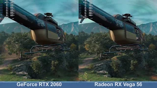 Radeon RX Vega 56 vs. GeForce RTX 2060 - Far Cry New Dawn - Benchmark Comparison Test (i7-9700K)