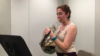 2017-2018 TMEA Middle School All-Region Horn etude #2