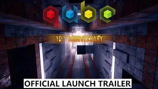 Q.U.B.E. 10th Anniversary | Launch Trailer (First-Person Puzzle Adventure)