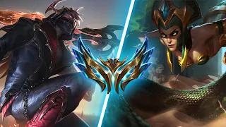 [渣米] Zhami Talon vs Cassiopeia | CN super server Challenger 1500LP