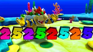 Mario Party 10 - Mario, Peach, Luigi, Daisy vs Bowser - Whimsical Waters