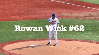 #62 Rowan Wick pitched two consecutive games on May 25th and 26th. @Yokosuka Stadium