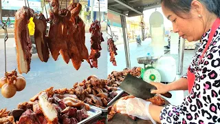 Yummy! Popular Pork and Duck Chops - Pork Intestine & Duck , BBQ Pork & Braised Pork, Roast Ducks,