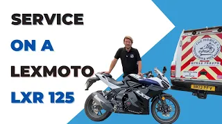 Servicing a Lexmoto LXR 125 Motorbike