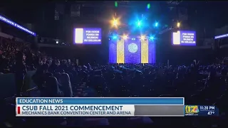 Cal State Bakersfield Fall 2021 graduation ceremony held at Mechanics Bank Arena