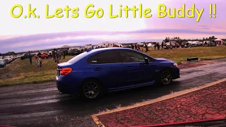 Kia Stinger GT Vs Subaru WRX 1/4 Mile Drag Race Re-Match