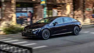 The 2022 Mercedes EQS 580 EV Is All-Electric And All Luxury