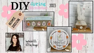 DIY Spring Farmhouse Home Decor | DIY Spring Farmhouse Dollar Tree Crafts | DIY Spring Crafts 2023