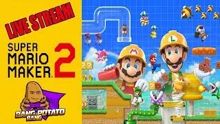 [Live 🥔]  Mario Thursday! Super Mario Maker 2 | Type !add + Code To Share Your Levels