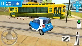 City Roof Smart Car Driving Simulator #3 - Android Gameplay