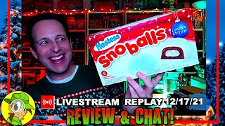 Hostess® ? SNOBALLS® Review ❄️? Livestream Replay 12.17.21 ⎮ Peep THIS Out! ?️‍