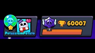 The Adventure to 60,000 Trophies | A Brawl Stars Montage #19