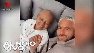 Maluma le da un increíble regalo al joven Bastian y su madre