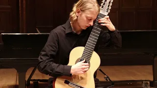 J.S. Bach for 8 String Guitar - Andante, BWV 1003