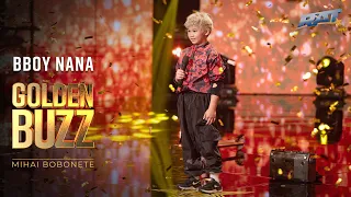Bboy Nana, puștiul-fenomen care a primit Golden Buzz | Românii Au Talent S14