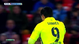 Luis Suarez vs Athletic Bilbao Away HD 720p (09/02/2015)