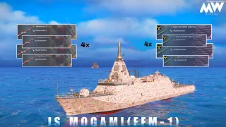 MODERN WARSHIPS:-JsMogami(FFM-1)4xHyunmoo-3c missile,4xMark-45AstorTorpedoes gameplay#modernwarships