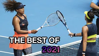 Top 10 BEST WTA Tennis Matches of 2021