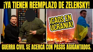 ¡CAOS EN UCRANIA! ¡YA TIENEN REEMPLAZO DE ZELENSKY! GUERRA CIVIL SE ACERCA CON PASOS AGIGANTADOS.