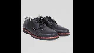 Sepatu Pantofel Pria Original Prodigo Kupang Black TotoSuryo x Prodigo Footwear #TotoSuryo #oxford