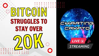 [LIVE] BTC Struggles To Stay Over 20k! - Bitcoin Price & Market Update, (LIVE Analysis)