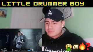 MY FIRST TIME HEARING FOR KING AND COUNTRY LITTLE DRUMMER BOY LIVE | REACTION