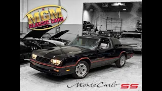 1986 Chevrolet Monte Carlo SS-SOLD