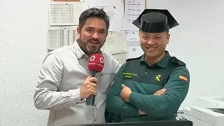 Agente Li, un chino único en la Guardia Civil