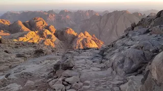 спуск с горы Синай,Египет.