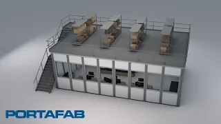 The Most Cost-Effective Way to Create More Space | Modular Warehouse Office | In-Plant Buildings