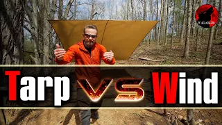 Prepare for Wind the Right Way - Pitching a Tarp in Windy Conditions