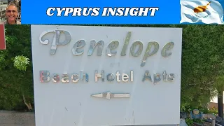 Penelope Beach Hotel Apts, Pernera Cyprus - A Tour Around.