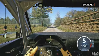 EA Sports WRC - Skoda Fabia RS Rally2 2022 - Cockpit View Gameplay (PC UHD) [4K60FPS]