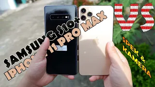 Iphone 11 Pro Max VS Samsung S10 Plus REVIEW DAN TEST KAMERA || Hasil EPIC Dan Gak Lebay